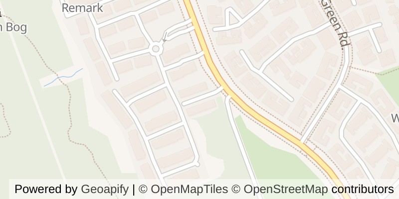 Map of 2 - 582 HYDE PARK ROAD, London North (North O)