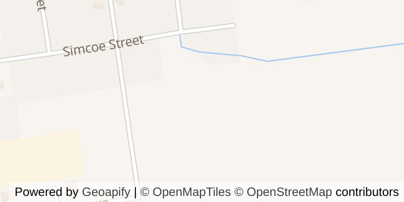 Map of 100 ROWE AVENUE, South Huron (Exeter)