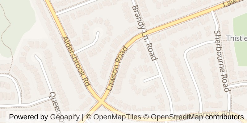 Map of 1082 LAWSON ROAD, London North (North I)