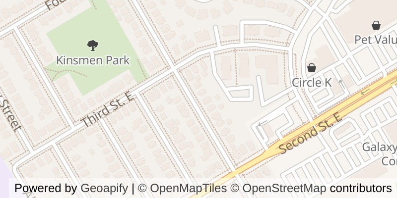 Map of 511 ST. FELIX STREET, Cornwall