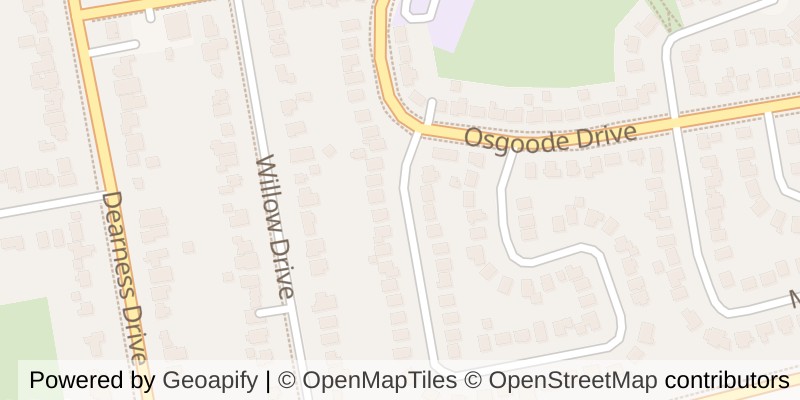 Map of 55 BRECKENRIDGE CRESCENT, London South (South Y)
