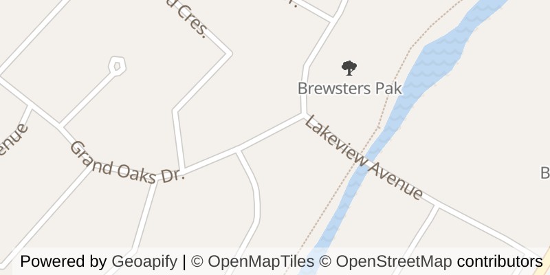 Map of 10277 GRAND OAKS DRIVE, Lambton Shores (Grand Bend)