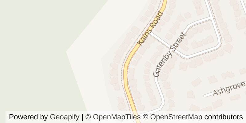 Map of 2500 KAINS ROAD, London South (South A)