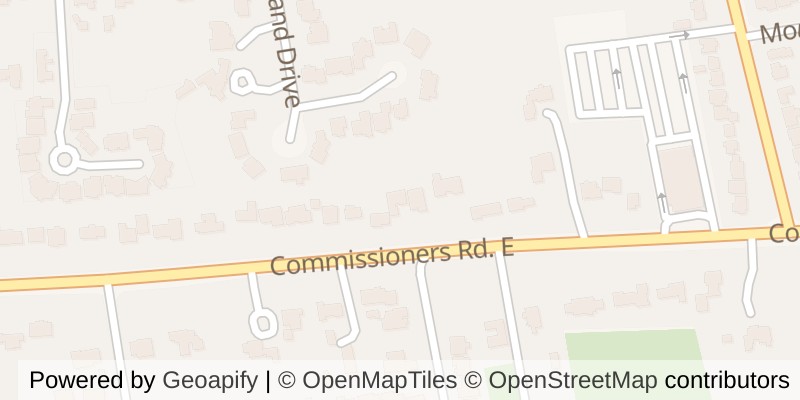 Map of 194 COMMISSIONERS ROAD E, London South (South G)