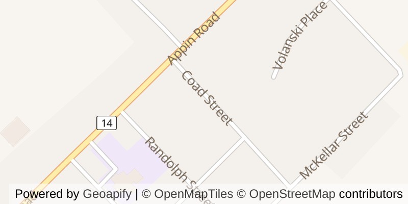 Map of 272 COAD STREET, Southwest Middlesex (Glencoe)