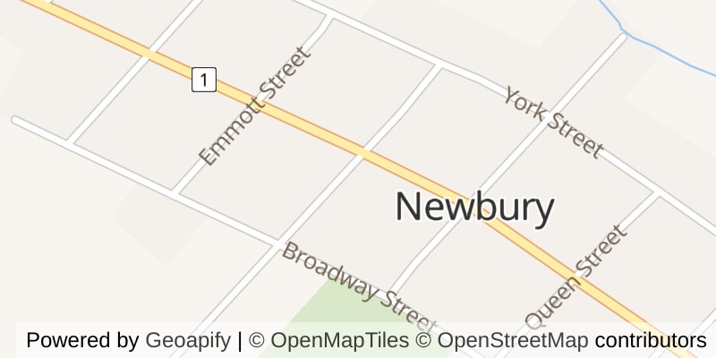 Map of 22929 HAGERTY ROAD, Newbury