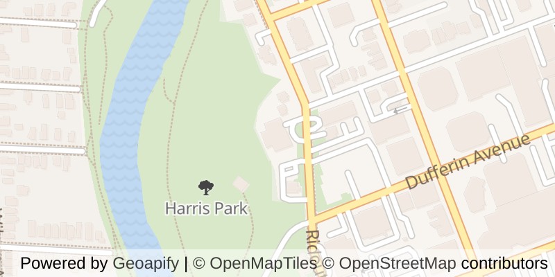 Map of 304 - 549 RIDOUT STREET N, London East (East F)