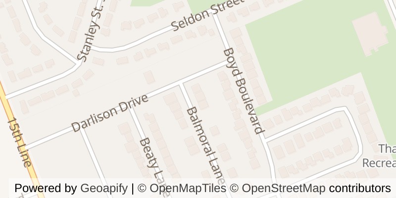 Map of 5 BALMORAL LANE, Zorra (Thamesford)