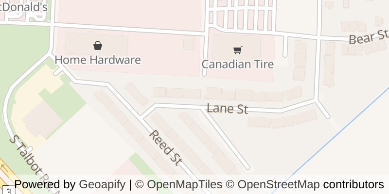 Map of 116 LANE STREET, Essex