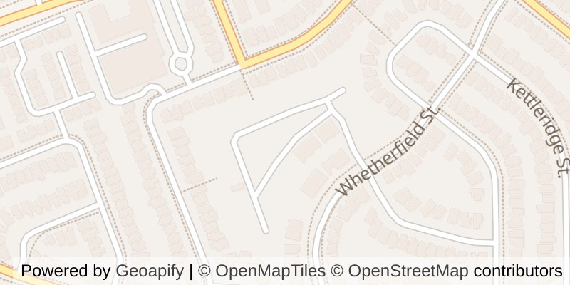 Map of 36 - 1375 WHETHERFIELD STREET, London North (North M)