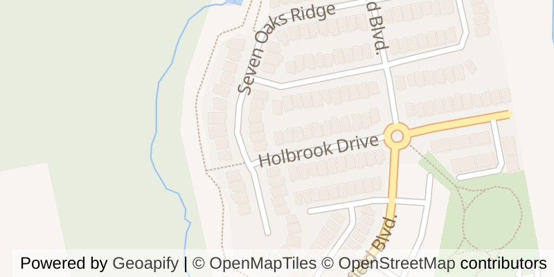 Map of 2512 HOLBROOK DRIVE, London South (South U)