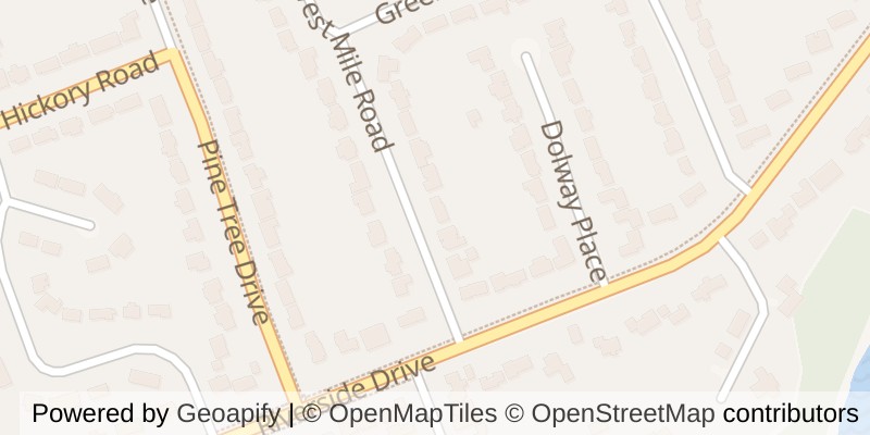 Map of 423 WEST MILE ROAD, London North (North P)