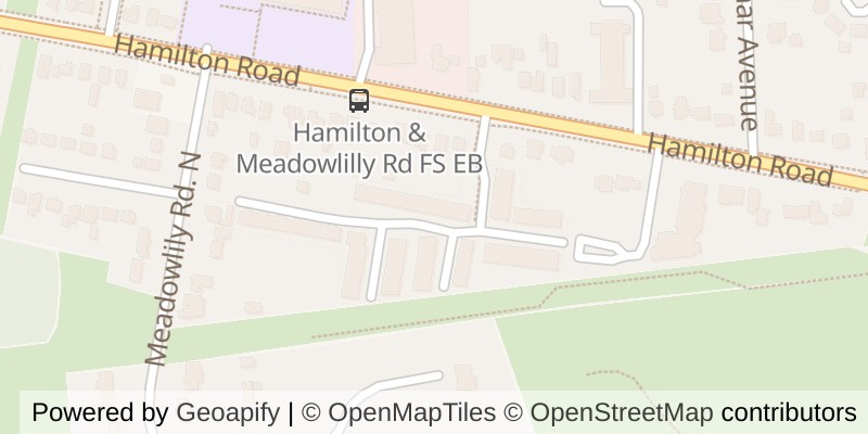Map of 4 - 1077 HAMILTON ROAD, London East (East O)