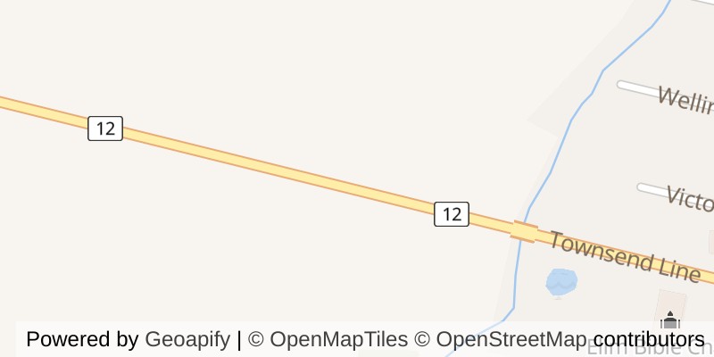 Map of 8376 TOWNSEND LINE, Lambton Shores (Arkona)