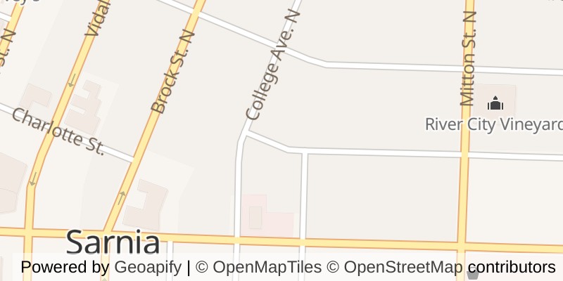 Map of 112 ESSEX STREET, Sarnia