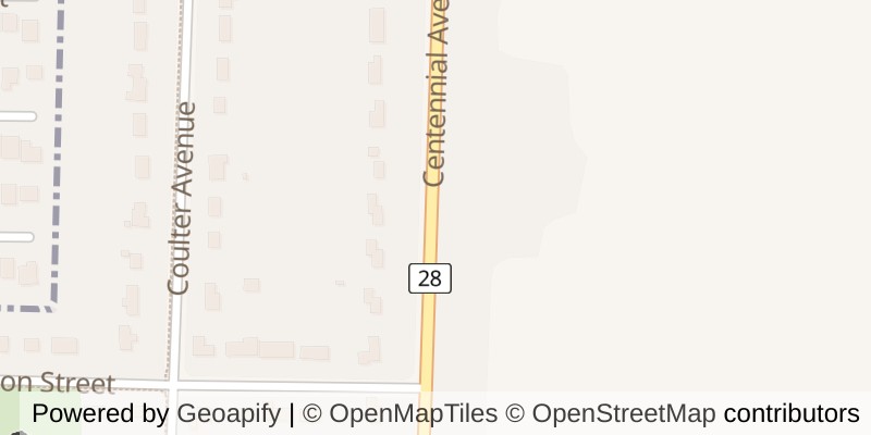 Map of 194 CENTENNIAL AVENUE, Central Elgin