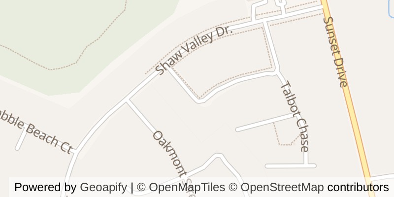 Map of 53 AUGUSTA CRESCENT, St. Thomas