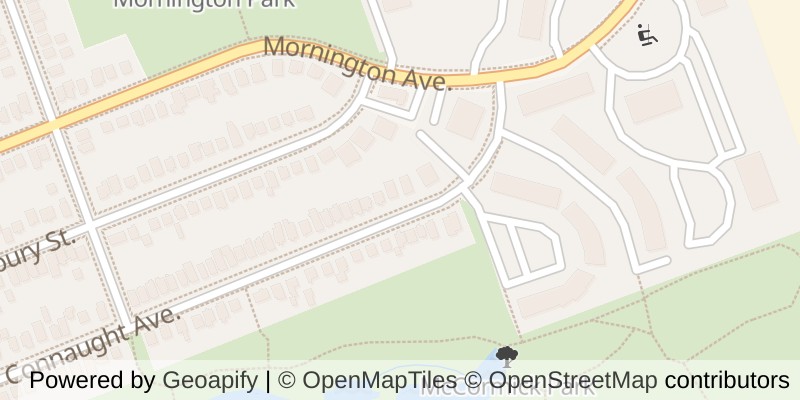 Map of 114 CONNAUGHT AVENUE, London East (East G)