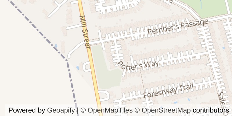 Map of 18 POTTERS WAY, Woodstock (Woodstock - South)