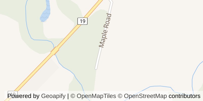 Map of 11247 MAPLE ROAD, North Middlesex