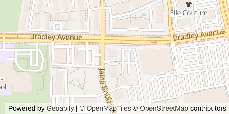 Map of 407 - 1100 JALNA BOULEVARD, London South (South X)