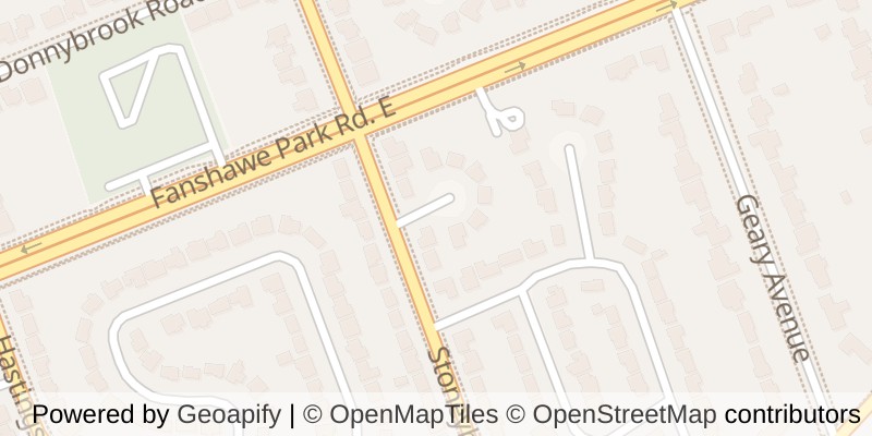 Map of 19 KENDALL COURT, London North (North G)