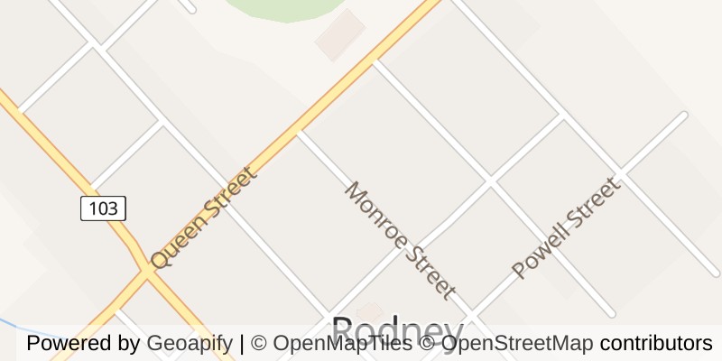 Map of 227 MONROE STREET, West Elgin (Rodney)