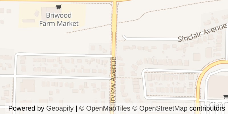 Map of 1 FAIRVIEW AVENUE, St. Thomas