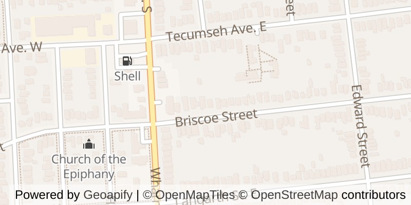 Map of 22 BRISCOE STREET E, London South (South F)