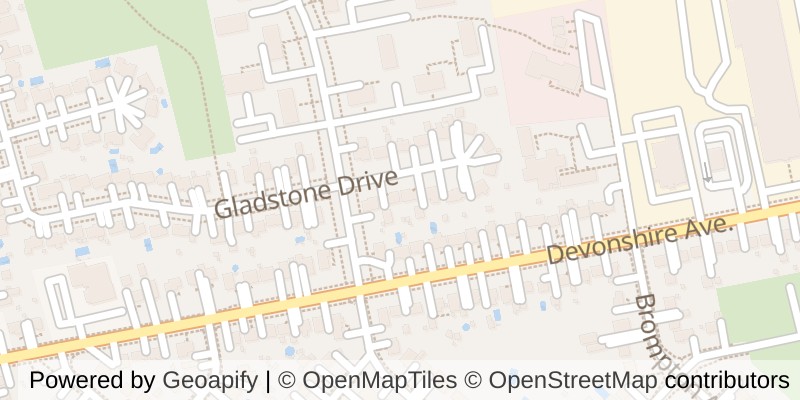 Map of 788 GLADSTONE DRIVE, Woodstock (Woodstock - North)