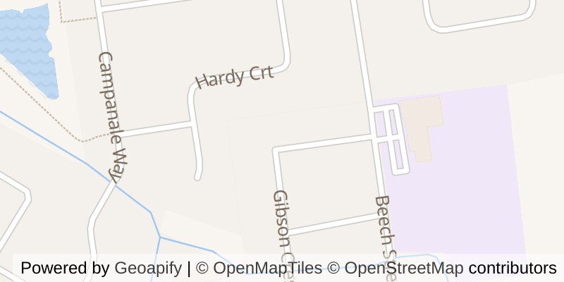 Map of 105 GIBSON CRESCENT, Lucan Biddulph (Lucan)