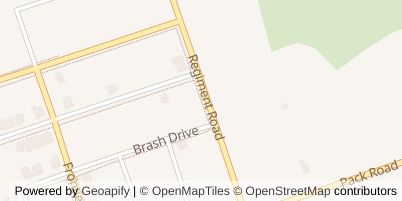 Map of 3319 REGIMENT ROAD, London South (South V)