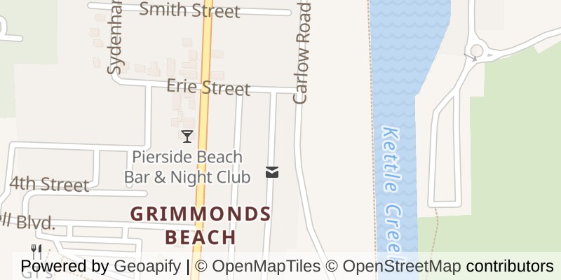 Map of 163 MAUD STREET, Central Elgin