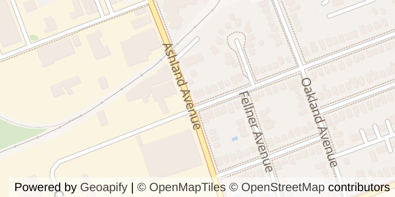 Map of 1220 WILTON AVENUE, London East (East M)