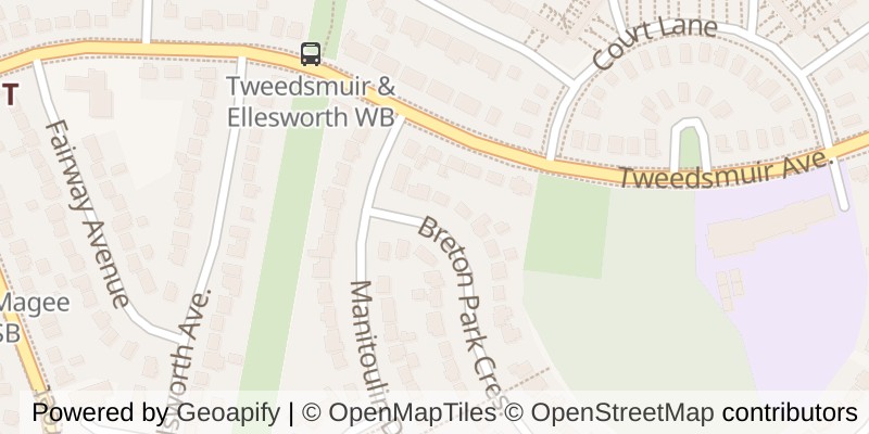 Map of 6 BRETON PARK CRESCENT, London East (East O)