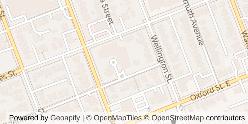 Map of 215 - 250 SYDENHAM STREET, London East (East B)