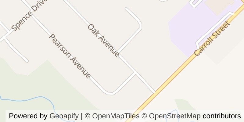 Map of 324 OAK AVENUE, Strathroy-Caradoc (SW)