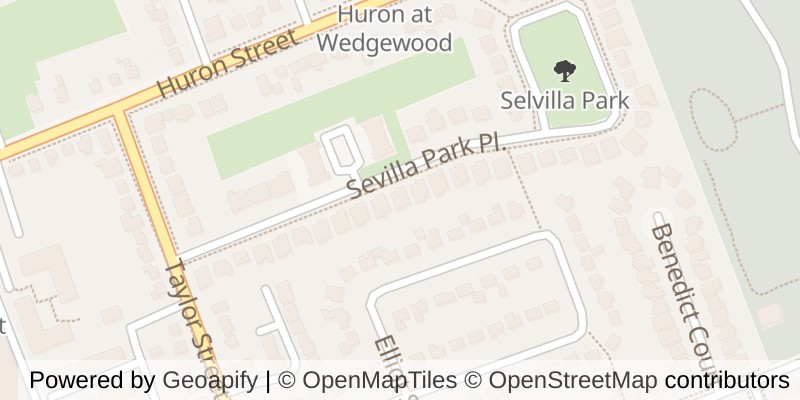 Map of 677 & 679 SEVILLA PARK PLACE, London East (East C)