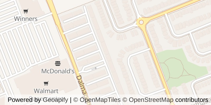Map of 228 - 1960 DALMAGARRY ROAD, London North (North E)