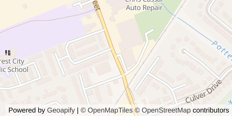 Map of 51 - 595 THIRD STREET, London East (East H)