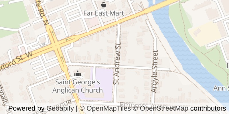 Map of 32 ST ANDREW STREET, London North (North N)