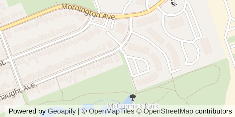 Map of 125 CONNAUGHT AVENUE, London East (East G)