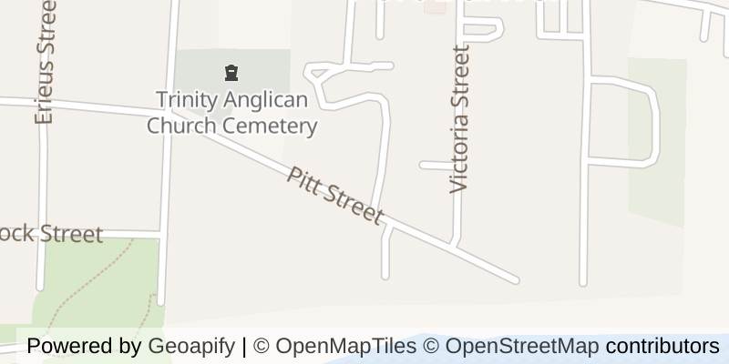 Map of 33 PITT STREET, Bayham (Port Burwell)