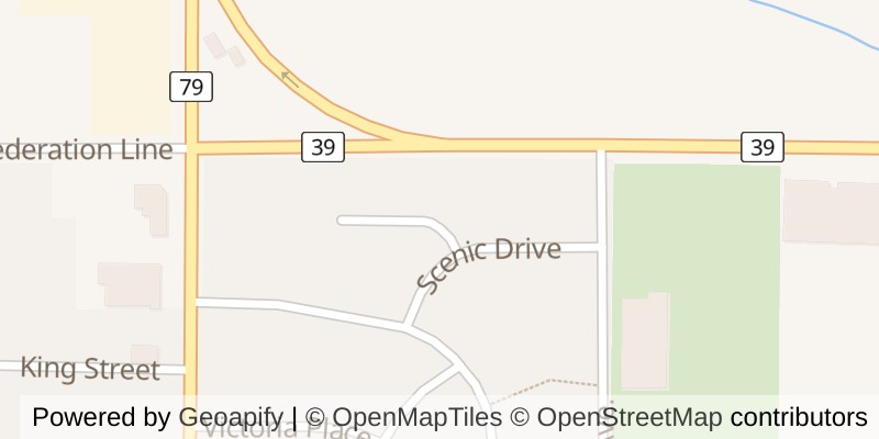 Map of 551 SCENIC COURT, Warwick (Watford)