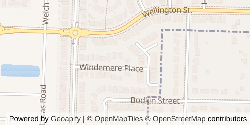 Map of 17 WINDEMERE PLACE, St. Thomas