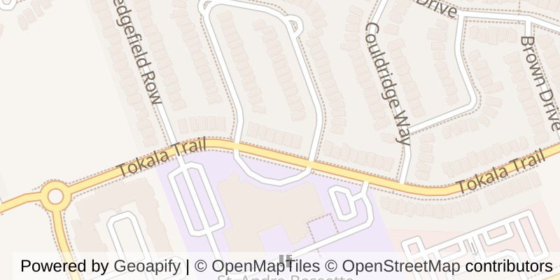 Map of 2722 TOKALA TRAIL, London North (North S)