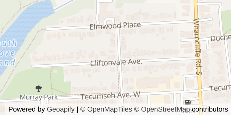 Map of 11 MACKAY AVENUE, London South (South E)