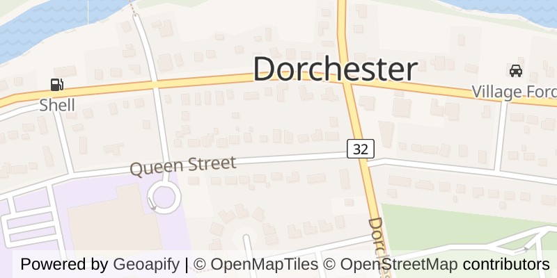 Map of 94 QUEEN STREET, Thames Centre (Dorchester)