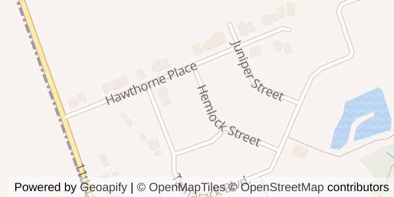 Map of 193 HEMLOCK STREET, Woodstock (Woodstock - North)