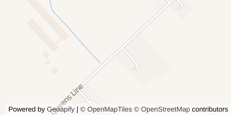 Map of 24909 QUEENS LINE, West Elgin